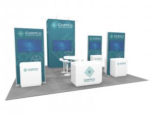 RE-9208 Island Rental Trade Show Exhibit -- Image 1